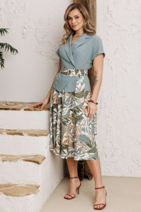 MODA-URS 26-2641 Костюм юбочный