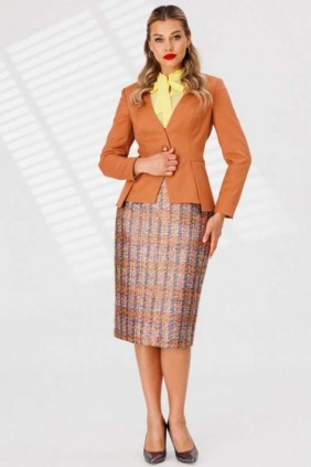 MODA-URS 2811 Костюм юбочный