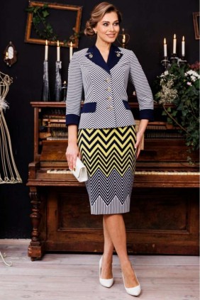 MODA-URS 2845 Костюм юбочный