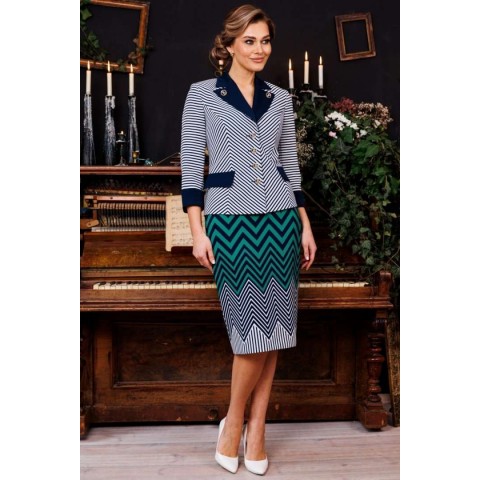 MODA-URS 2845 Костюм юбочный