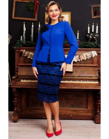 MODA-URS 2875-1 Костюм юбочный