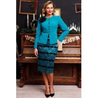 MODA-URS 2875-1 Костюм юбочный