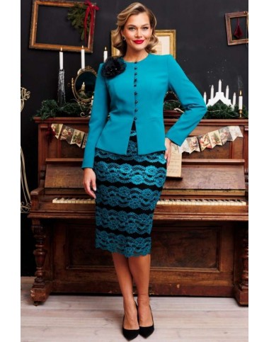 MODA-URS 2875-1 Костюм юбочный MODA-URS 2875-1 Костюм юбочный