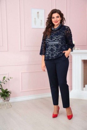 SOLOMEYA LUX 866 Костюм брючный