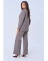 VILENA FASHION 978 серо-розовый Костюм брючный