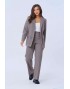 VILENA FASHION 978 серо-розовый Костюм брючный